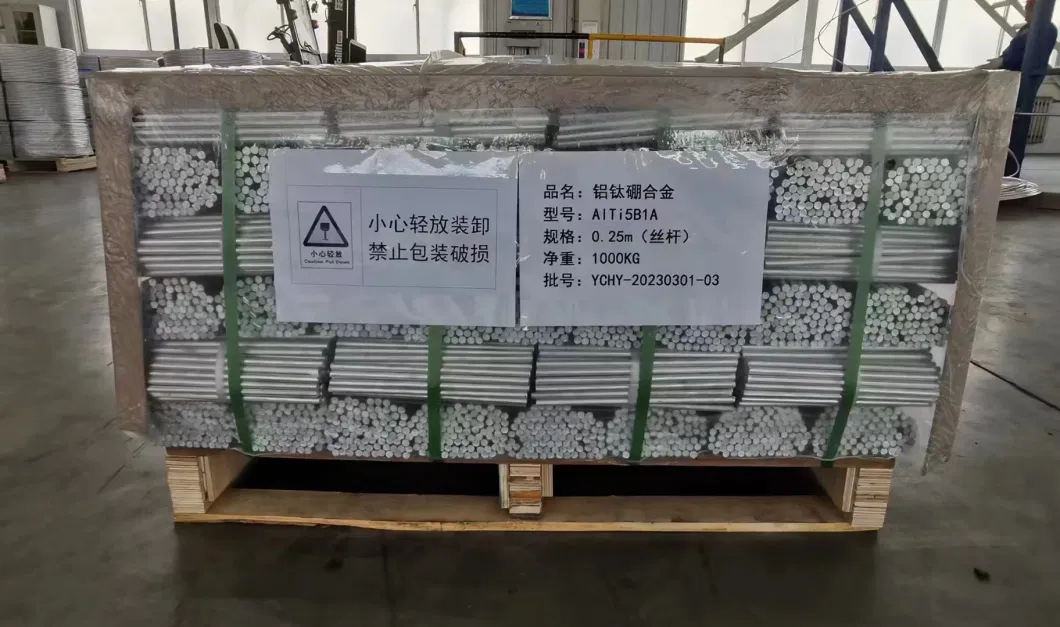 Aluminium Boron Master Alloy Alb1% Alb3% Alb4% Alb5% Alb8% Aluminum Intermediate Alloy